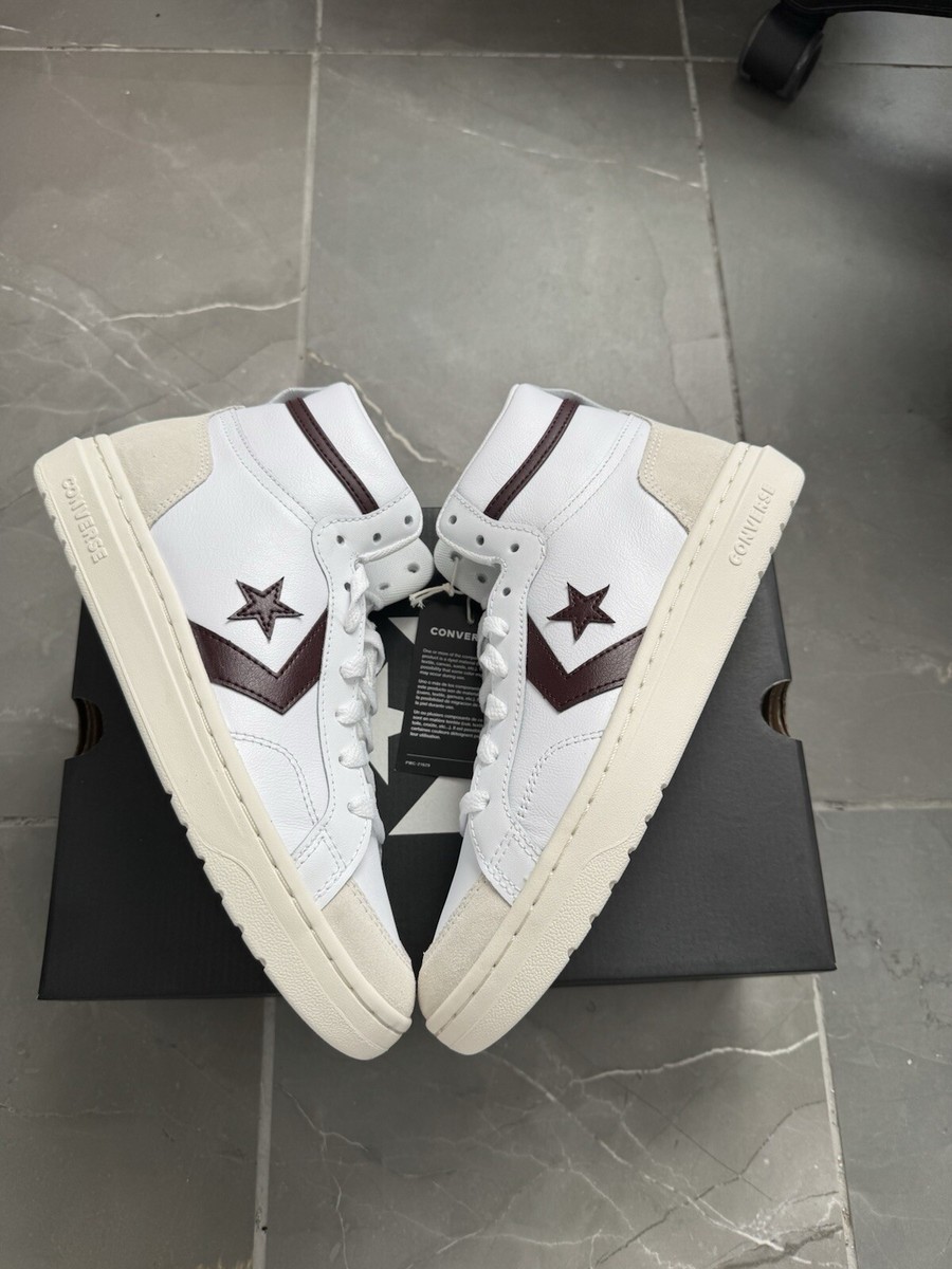 Size 8 - Converse Pro Blaze Classic Mid White Bloodstone | eBay