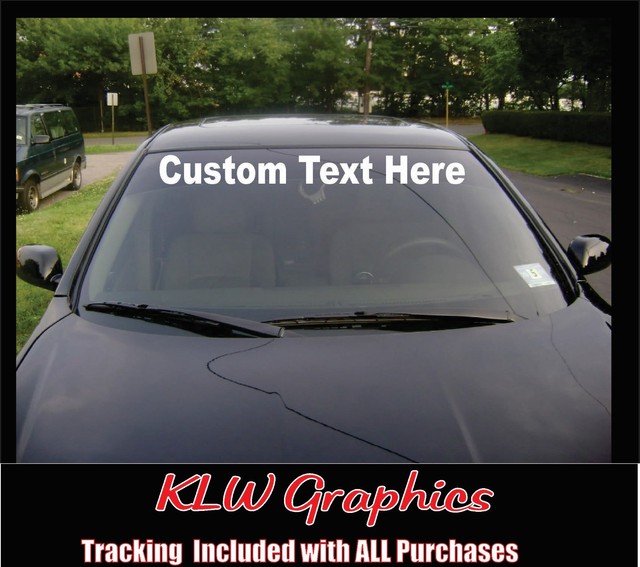 Custom Windshield Banner Decal Sticker JDM Diesel Truck ...