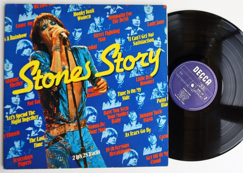 the ROLLING STONES     stones story     double album   booklet - Picture 1 of 4