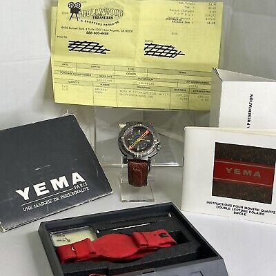 Yema 1990's Bipole Trans Antarctica Titanium Quartz Men's Yema 1990's Bipole Trans Antarctica Titanium Quartz Men's