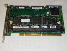 LSI 439 SCSI Controller Card with battery backup and RAM - Pull from Dell server