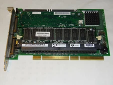 LSI 439 SCSI Controller Card with battery backup and RAM - Pull from Dell server