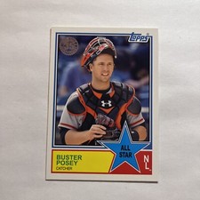 2018 Topps - 1983 Topps Design All-Stars #83AS-14 Buster Posey