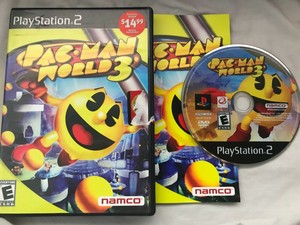 Pac Man World 3 Sony Playstation 2 Ps2 Completo Ebay