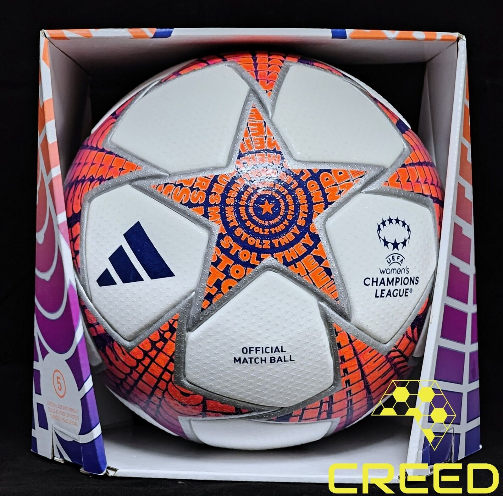 Balón de fútbol UEFA Womens Champions League 2023-2024 PRO adidas