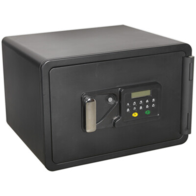 Elektronischer feuerfester Kombentresor - 450 x 380 x 305 mm doppelwandig 4 Bolzen Schloss