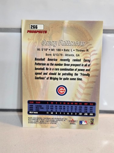 2001 Fleer Baseball Ultra, Greats of the Game, Triple Crown, Platinum You Pick! - Picture 79 of 257