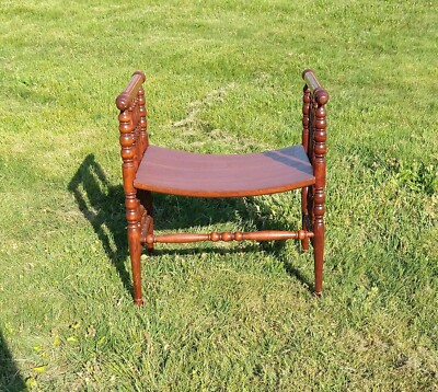 VICTORIAN/EDWARDIAN BOBBIN (SPOOL) BENCH, NO BRAND MARKINGS