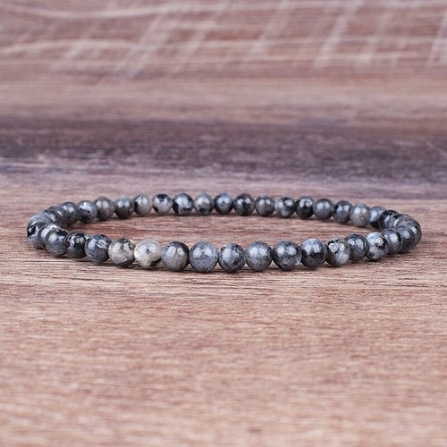 Handmade 4 6mm Natural Gemstone Agate Round Beads Braid Stretch Bracelet Unisex - Picture 5 of 65