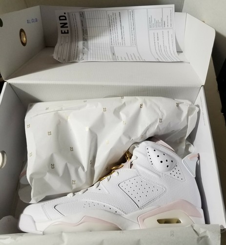 Air Jordan Retro 6 Gold Hoops DH9696 