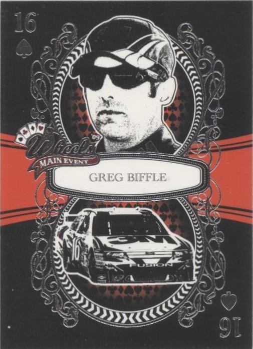 2009 Wheels Main Event - Greg Biffle #13 - 1 of 1