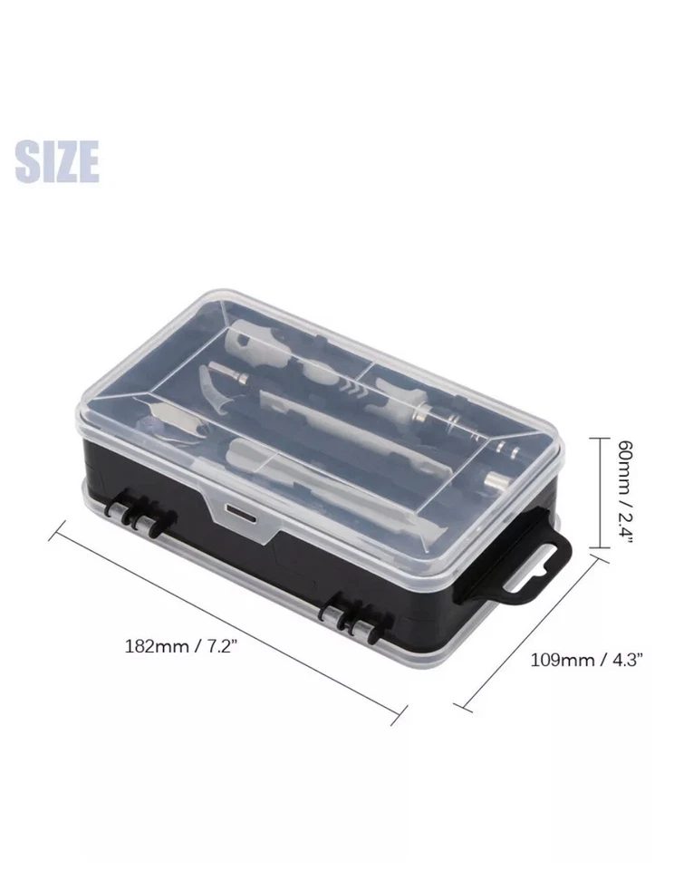 Kit de herramientas de instrumentos musicales para saxofón viento de madera flauta clarinete reparación EE. UU. Foto 3 de 4