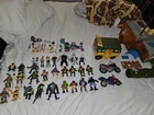 Vintage Teenage Mutant Ninja Turtles Lot of 27 TMNT HTF Accessories 80s 90s Toys