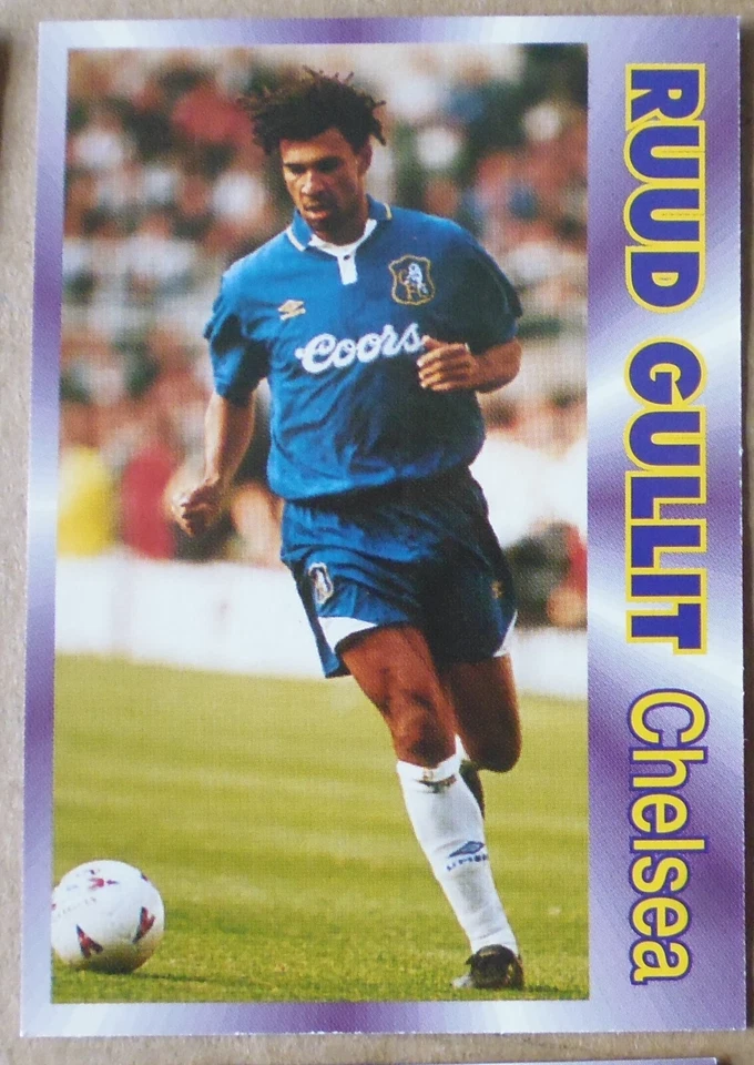 CHELSEA FOOTBALL CARDS LCD PUBLISHING 1995 TRADING CARDS x 6 - Image 3 of 4