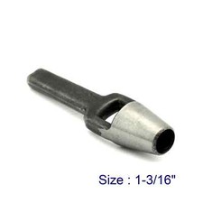C.S. Osborne Arch Punch 149 - 1-3/16" Leather Vinyl Rubber Round Hole Punch