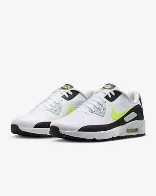 HV9305-103 Nike Air Max 90 G White Hot Lime (Herren)