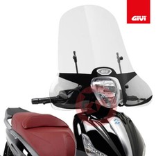 GIVI PARABREZZA 5606A PARAVENTO ALTO +KIT ATTACCHI PIAGGIO BEVERLY 350 2011-2020