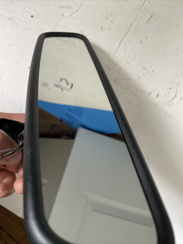 2010-2012 BMW X3 REAR VIEW MIRROR W HOMELINK OEM 3500223 - Image 3 of 4