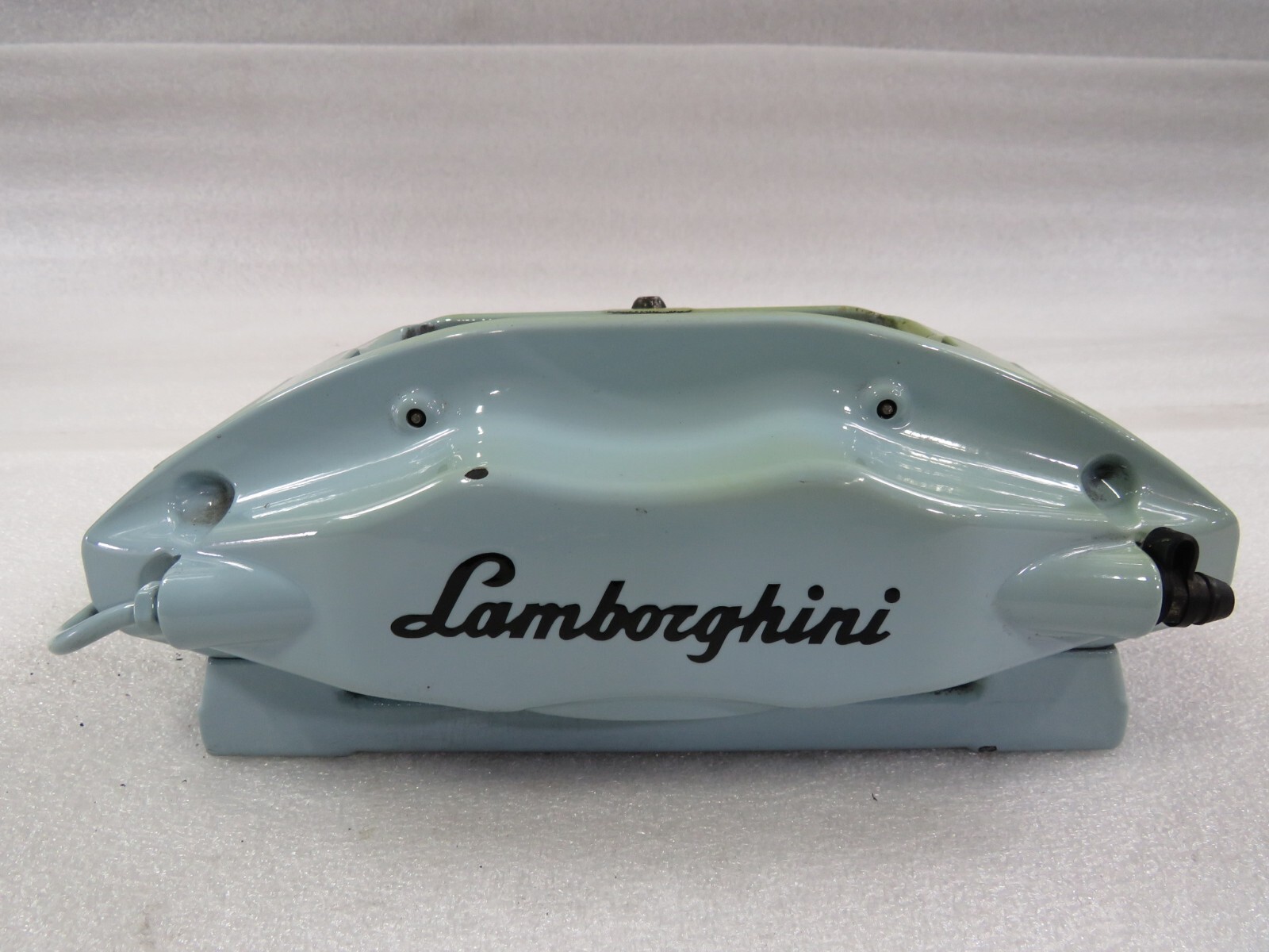 Lamborghini Gallardo, LH, Left, Rear Brake Caliper, Light Blue, Fire Dmg, Used