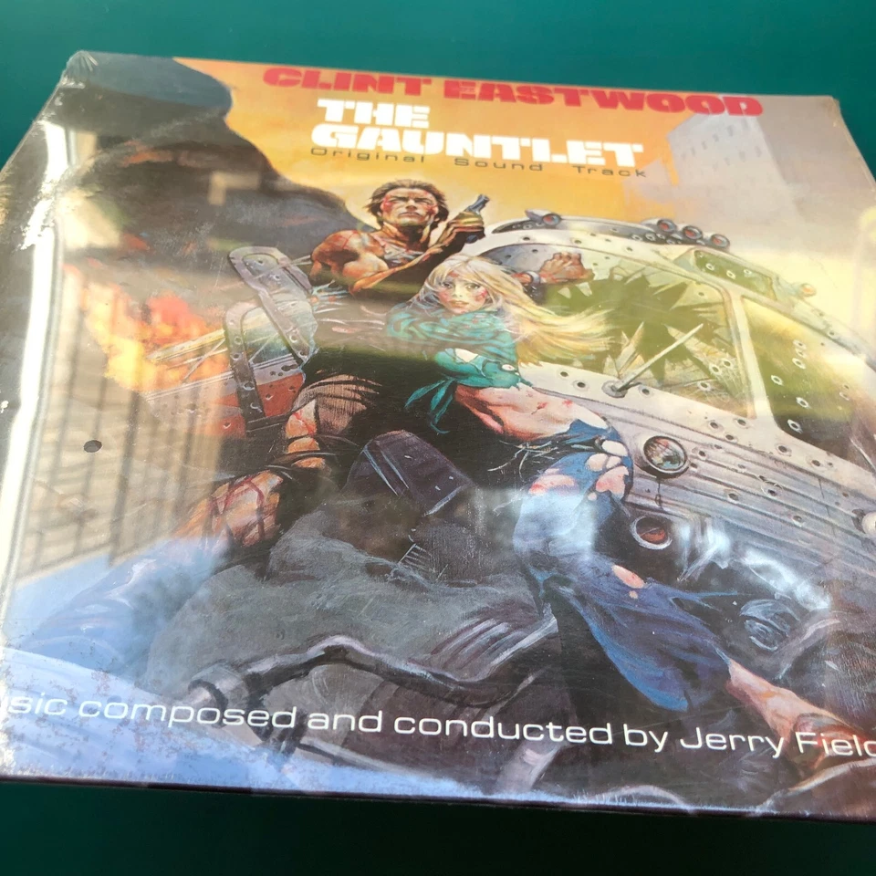 Jerry Fielding THE GAUNTLET Jazz Funk Film Soundtrack LP Clint Eastwood M SEALED - Image 3 of 4