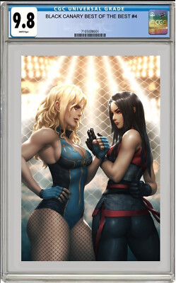 BLACK CANARY BEST OF THE BEST #4 CVR C 1:25 KUNKKA LIM CGC 9.8 NM 2.26
