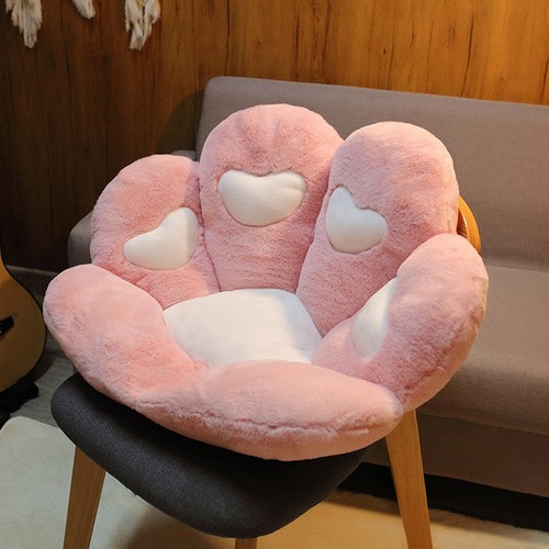 Cat Paw Seat Cushion for Gaming Office Car Chairs Soft Fluffy Pillow Anti-Slip - Picture 15 of 30