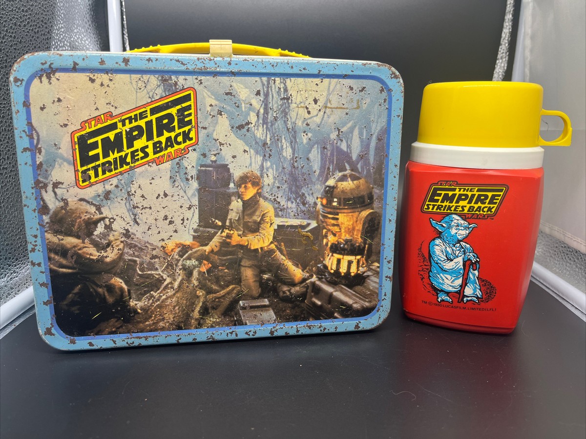 1980 Vintage Star Wars The Empire Strikes Back Metal Lunch Box
