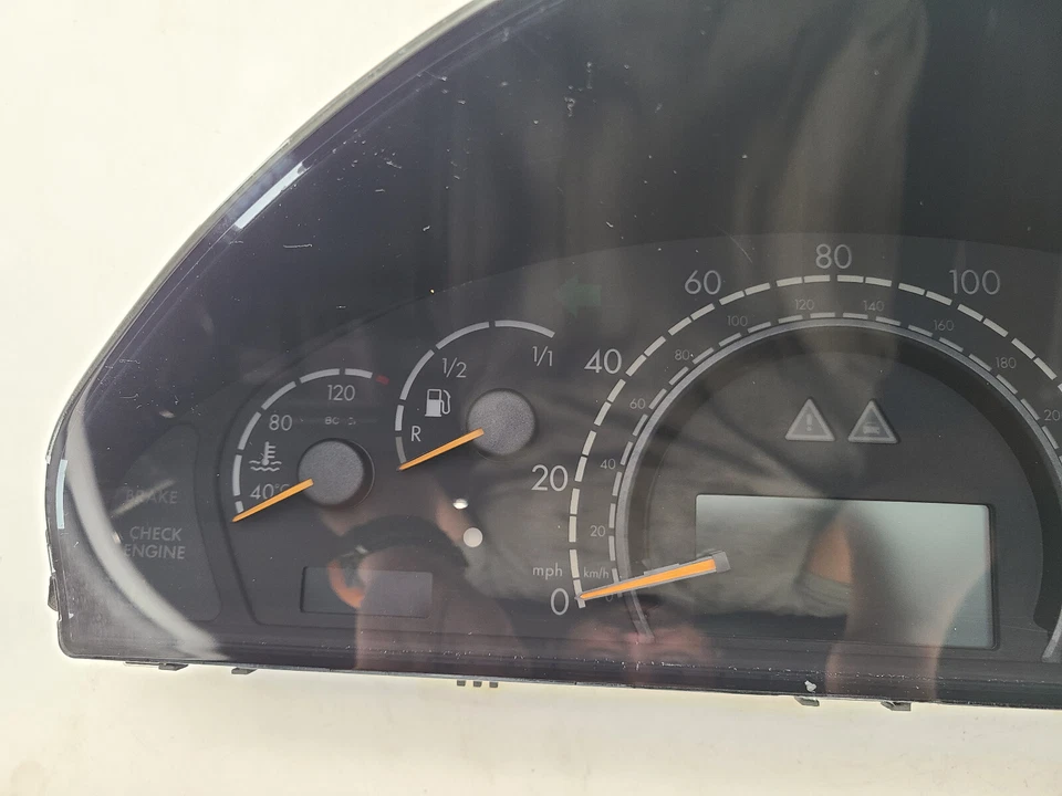 Cuadro de instrumentos velocímetro Mercedes Benz S55 AMG S500 2000-2006 FABRICANTE DE EQUIPOS ORIGINALES Foto 3 de 4