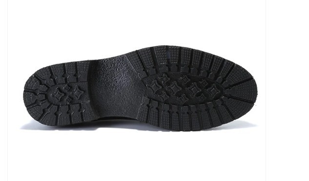 SAOLA Scarpe eleganti stringate marroni sfumate fatte a mano scarpe derby uomo ufficio