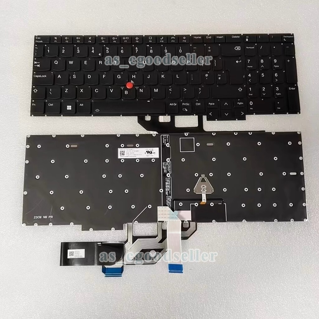 Teclado Retroiluminado Nuevo Para Lenovo Thinkpad E16 Gen1 (Tipos 21JN, 21JQ, 21JT, 21JU) - Distribución US