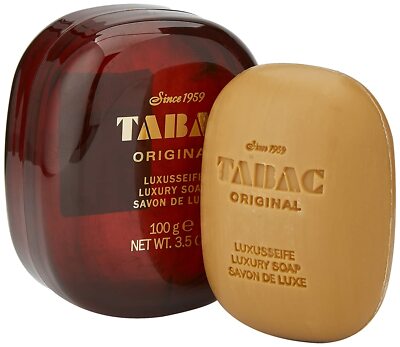 TABAC ORIGINAL by Witz Maurer LUXURY SOAP 3.5 oz 100 g for Men NEW WITH CASE