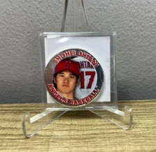 Shohei Ohtani - The Highland Mint 39MM Silver Plate Coin Limited Edition /300 -