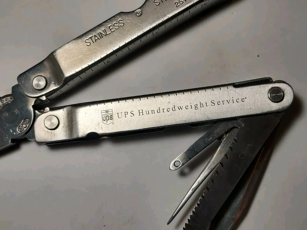 Multi Tool engraved UPS Hundredweight Service