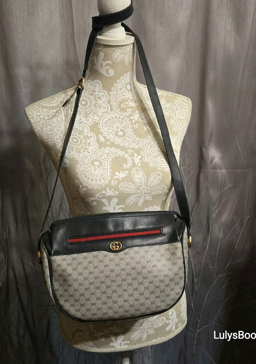 □GUCCI/グッチ□オールドグッチ 001・58・0918 マイクロGG ショルダー 