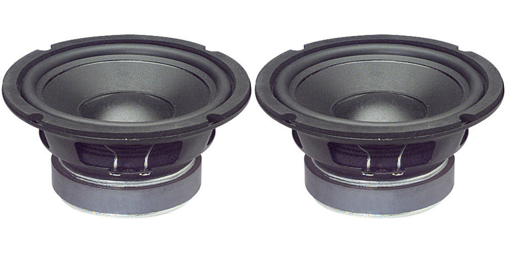 NEW (2) 6.5" Woofer Replacement Speakers Home Audio 61/2"4ohm six inch