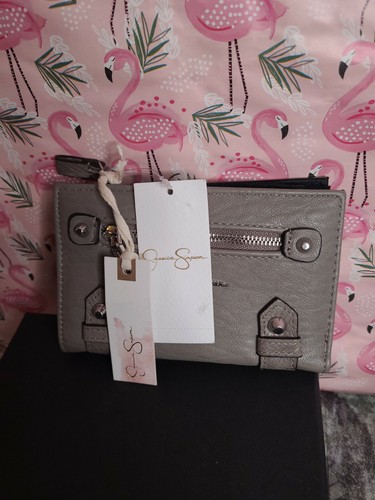 Jessica Simpson Tatiana Wristlet Fog (Grigio) JS14572 - Foto 4 di 4