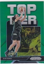 2023 Prizm WNBA GREEN REFRACTOR TOP TIER #11 SUE BIRD