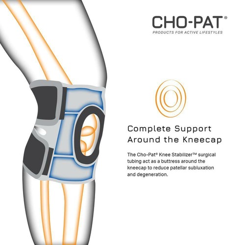 Cho-Pat Patellar Knee Cap Stabiliser | Enhanced Pressure with Full Mobility - Picture 4 of 7
