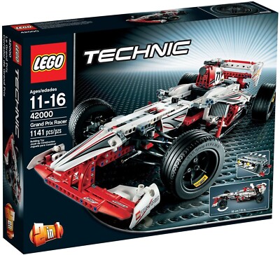LEGO Technic 42000 Grand Prix Racer 2-in-1 Retired Hard to Find Set Brand New!