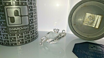 Swarovski  Froschkönig Clear Eyes King Frog AP 1985 OVP