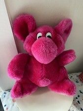 VINTAGE Kodak KolorKins PINK REWIND CHARACTER 10" Plush STUFFED ANIMAL Toy 80'S