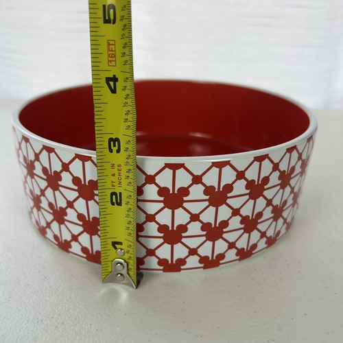 NEW CHEWY DISNEY MICKEY MOUSE RED DECO CERAMIC PET DOG CAT BOWL 5 CUPS - Picture 11 of 11