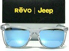 Jeep  REVO COVE Clear Crystal with POLARIZED Blue Water Sunglass 1164 09 BL