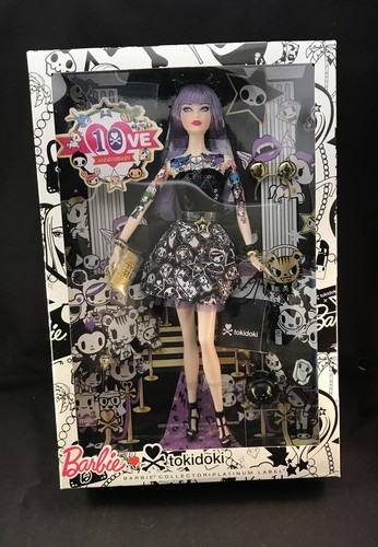 TOKIDOKI BARBIE DOLL~PLATINUM LABEL~NRF MINT BOX~ONLY 999 WW~SOLD OUT INMEDIATEL - Picture 1 of 12