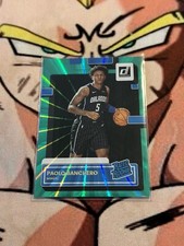 2022-23 Donruss Green Holo Laser Paolo Banchero Rated Rookie Orlando Magic SSP