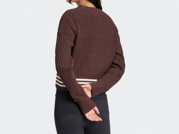 Adidas Knit Cardigan Womens - Brown / IX1044 / Expedited | eBay