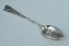 1903 Sterling Twickenham Pope's Villa Souvenir Spoon Levi Salaman Alexander