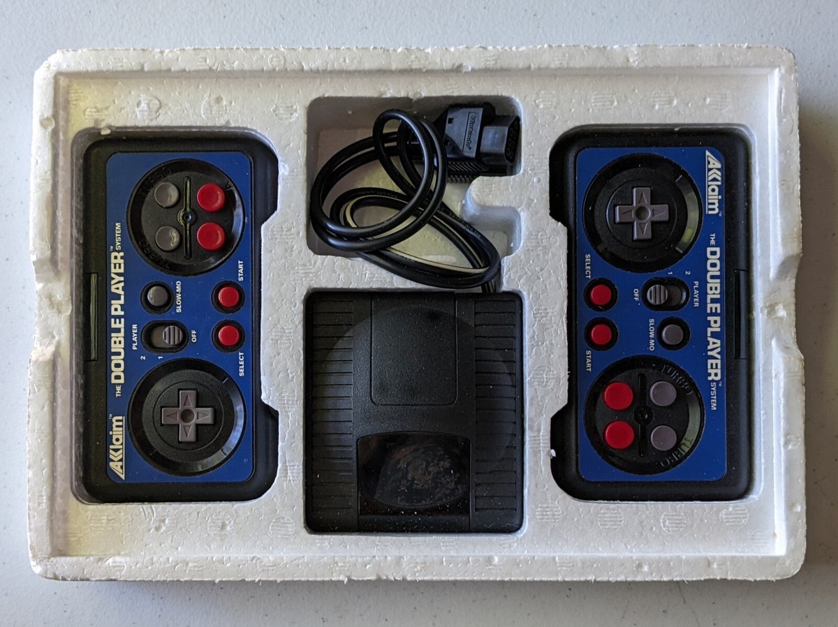 1989 Acclaim The Double Player Wireless Head-to-Head System