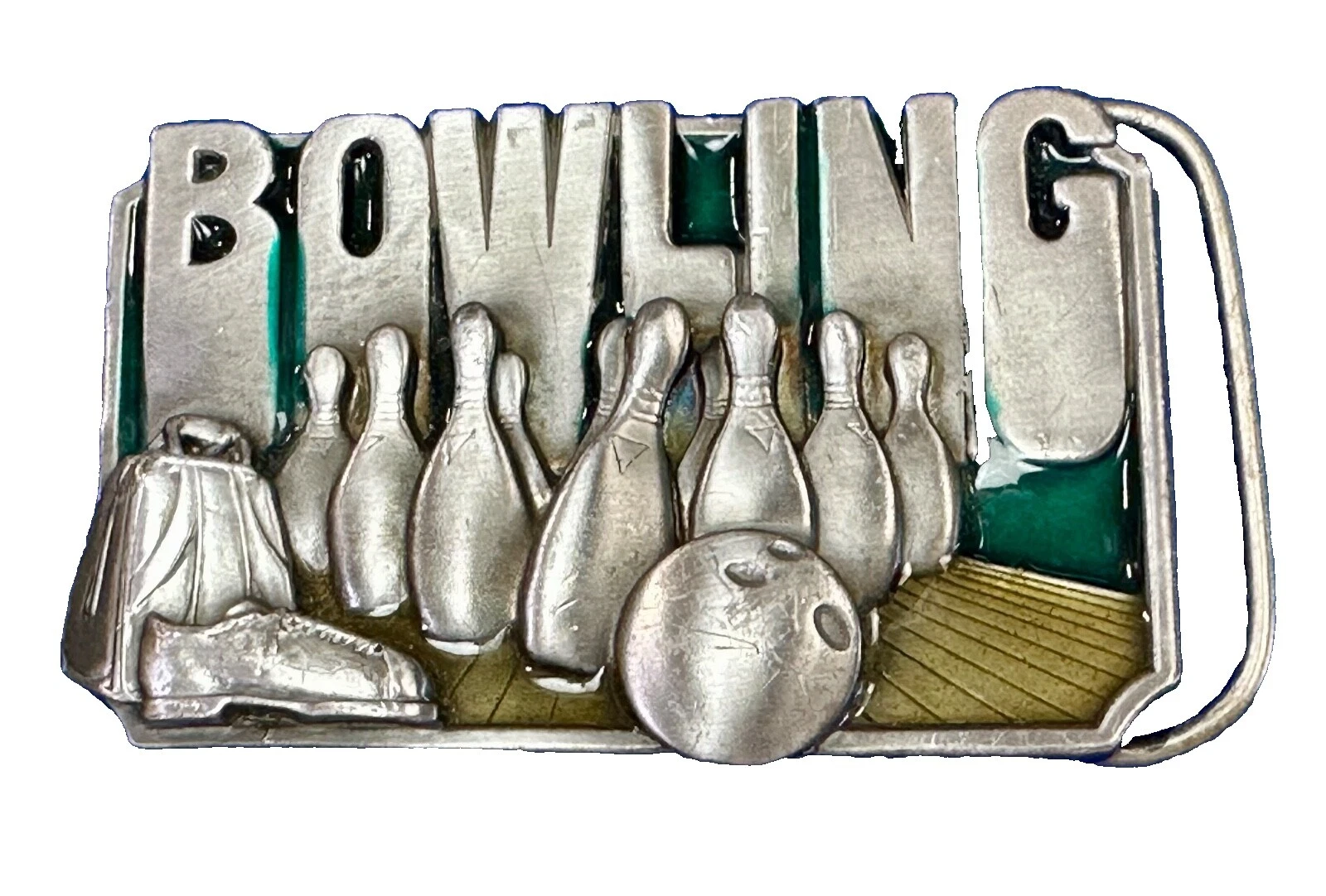 Hebillas de Cinturón vintage Deportivo Siskiyou Pewter