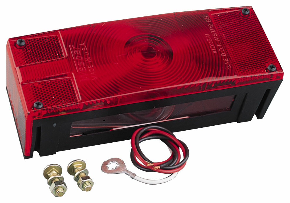 Wesbar Boat Trailer Waterproof LH Left Roadside Low Profile Tail Light